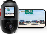 70mai Dash Cam Omni,360° Rotating, Superior Night Vision,Time-Lapse Recording,24H Parking Mode,AI Motion Detection,1080P Full HD, Built-in GPS, App Control (64GB eMMC Storage, Black)